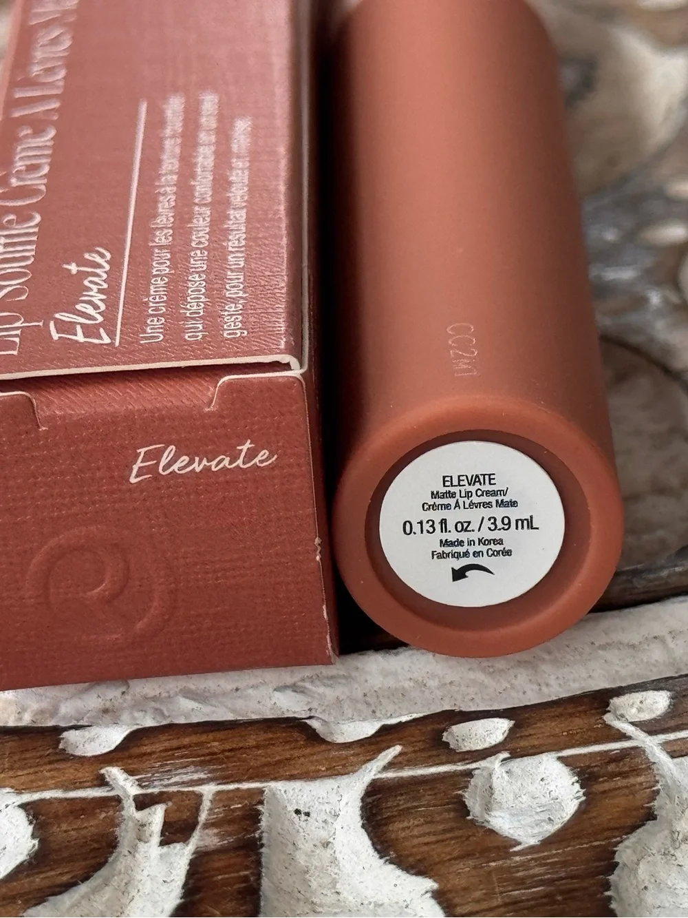 Rare Beauty Lip Souffle Matte Lip Cream Brave 3.9ml Muted Terracotta New